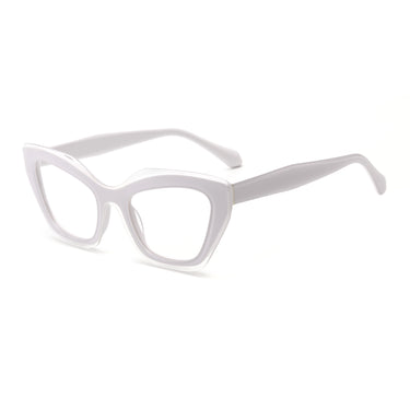 Women Vista Eyeglasses: Kim - Grey - SpaceSMART Eye Clinic (Diagonal View)